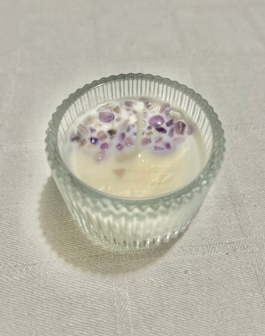 Bougeoir - Améthyste